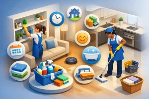 8 motivos para contratar faxina quinzenal