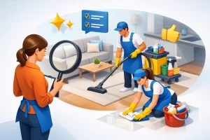 Avaliação de serviço de faxina: o que observar