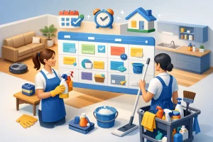 Como organizar limpeza doméstica sem improviso