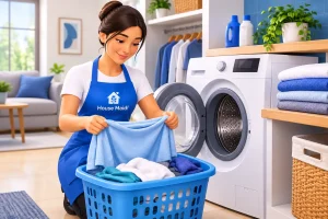 Faxina inclui lavagem de roupas? Entenda